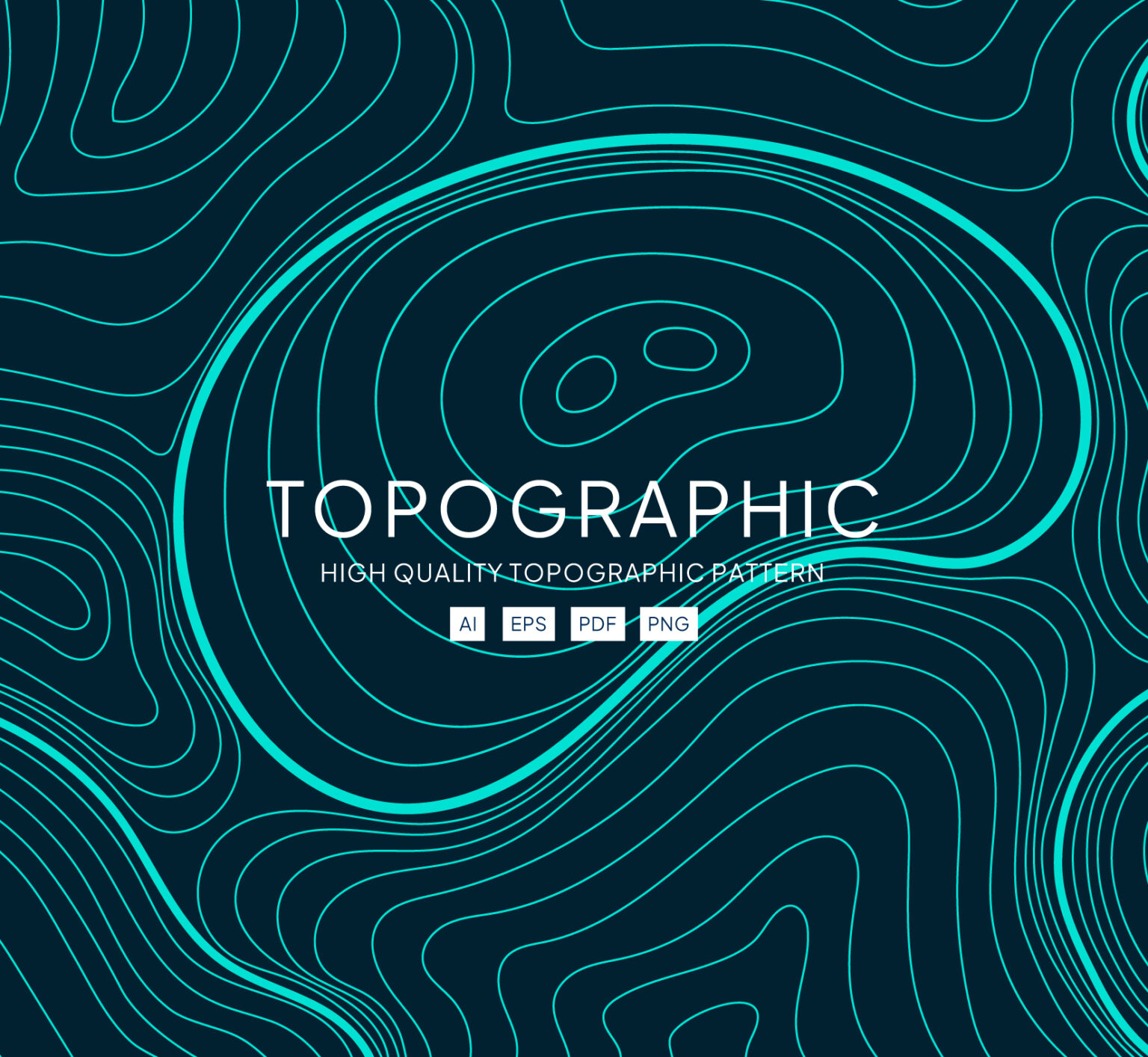 Topographic Topography Pattern